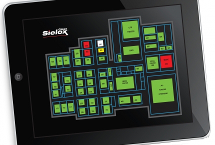 Sielox Class Crisis Alert Software on iPad; Crisis Lockdown System
